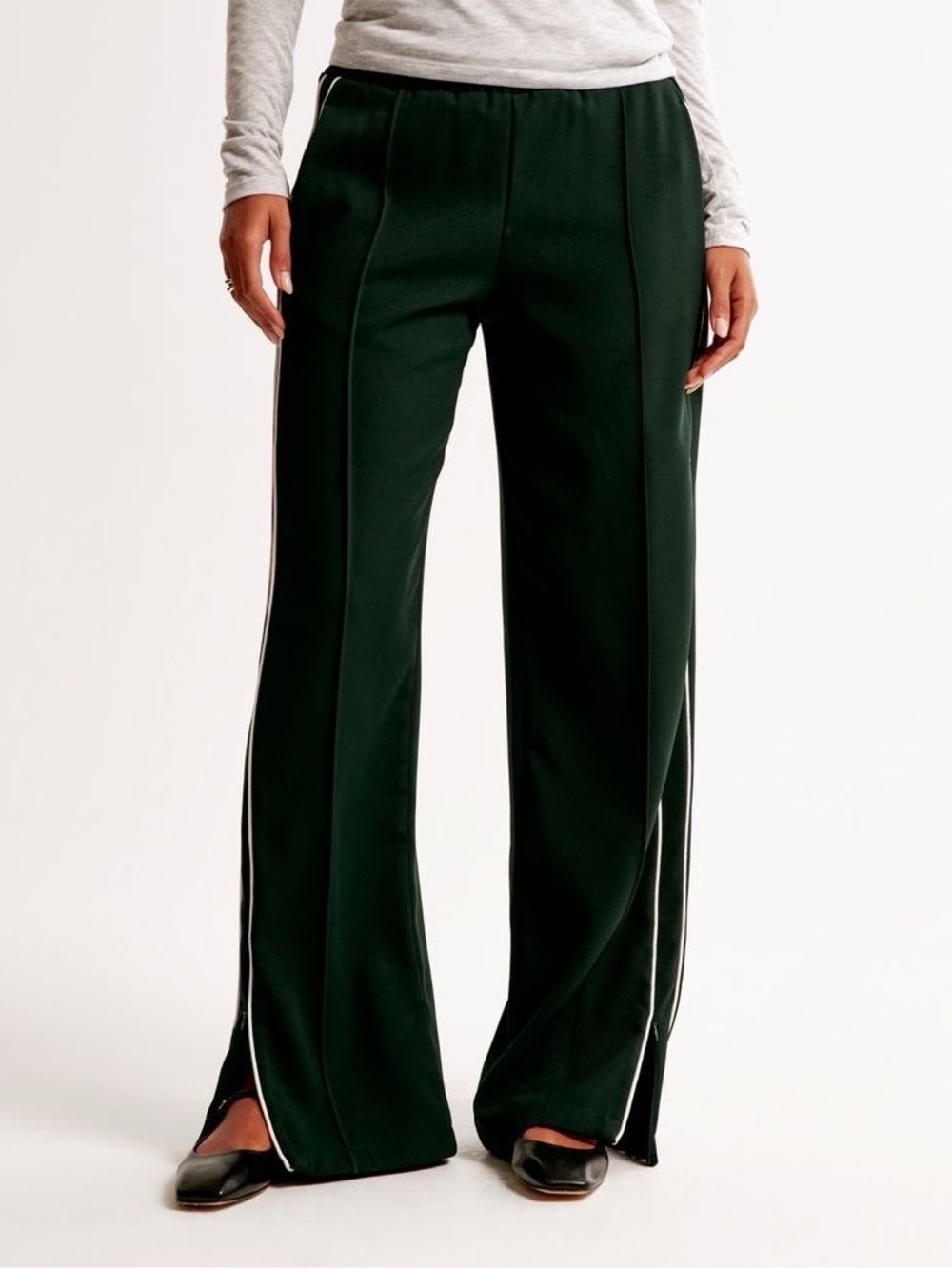 Pull-On Track Pant | Deep Green - Picture 2 of 7